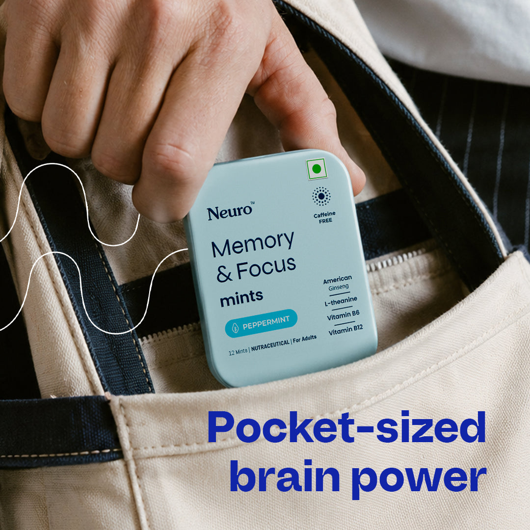 Neuro Memory & Focus Caffeine Mints - Peppermint