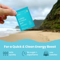 NeuroGum Energy Caffeine Gums - Peppermint (30 Pieces: 15 X 2 gum sachets)
