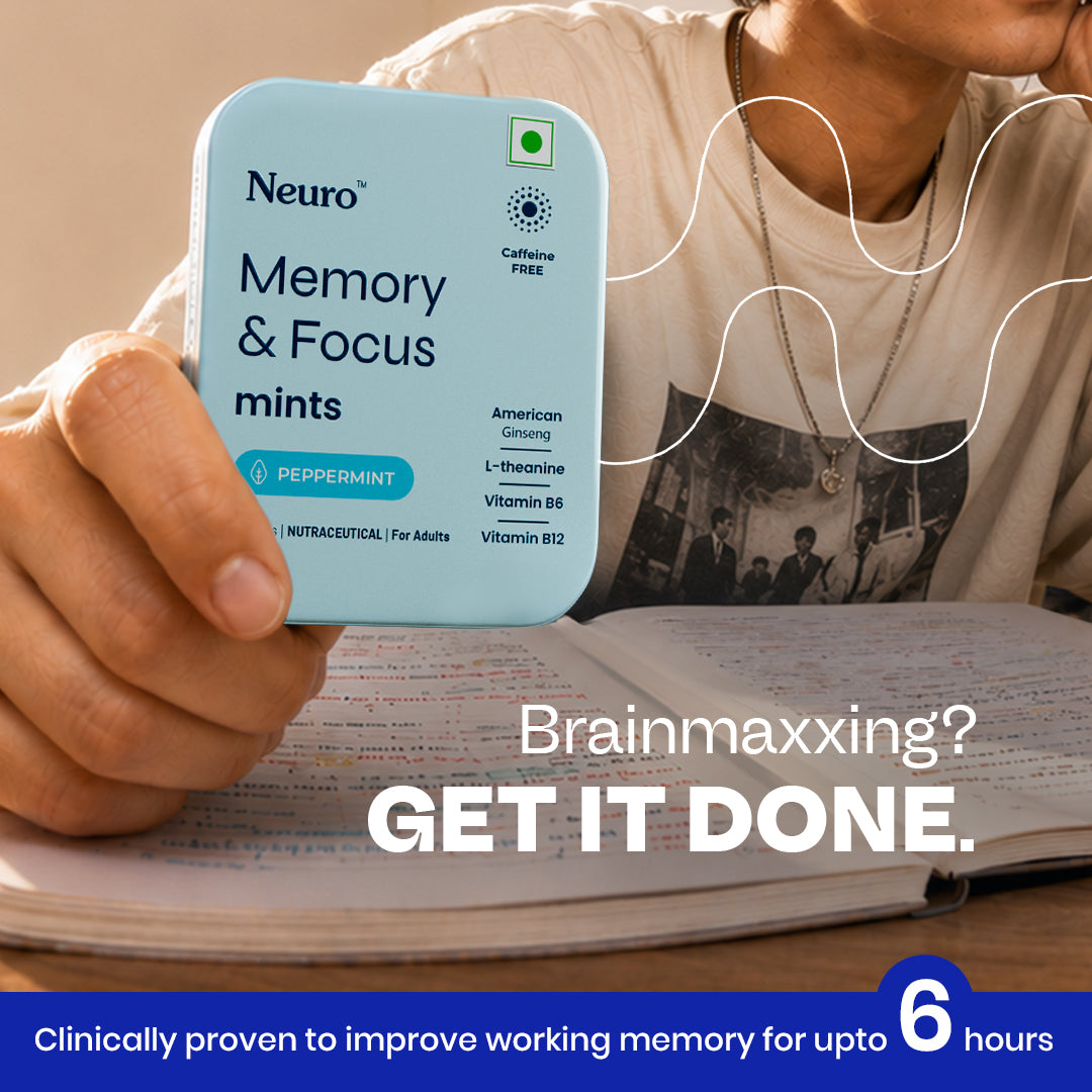 Neuro Memory & Focus Caffeine Mints - Peppermint