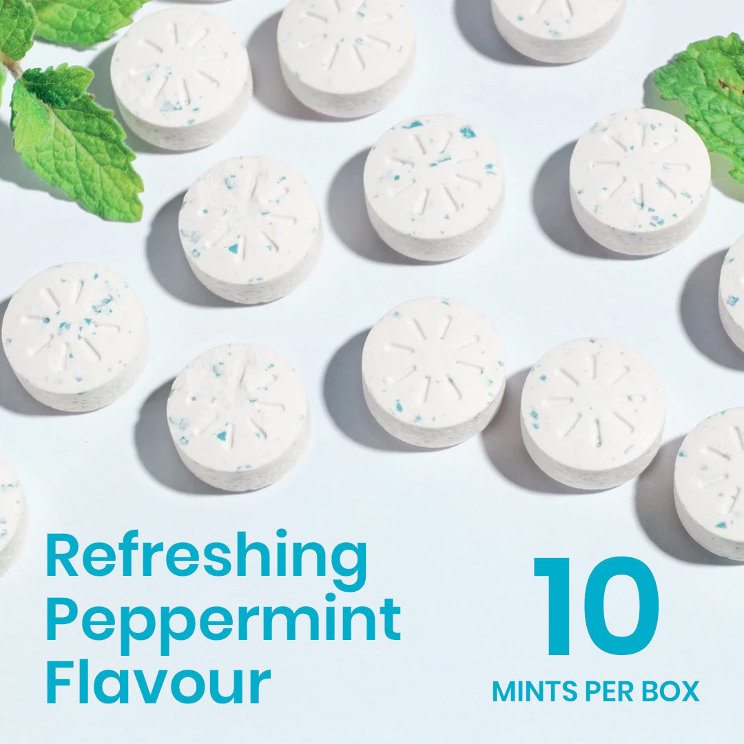 Neuro Energy Caffeine Mints- Peppermint (10 Mints: 5x2 mint sachets)