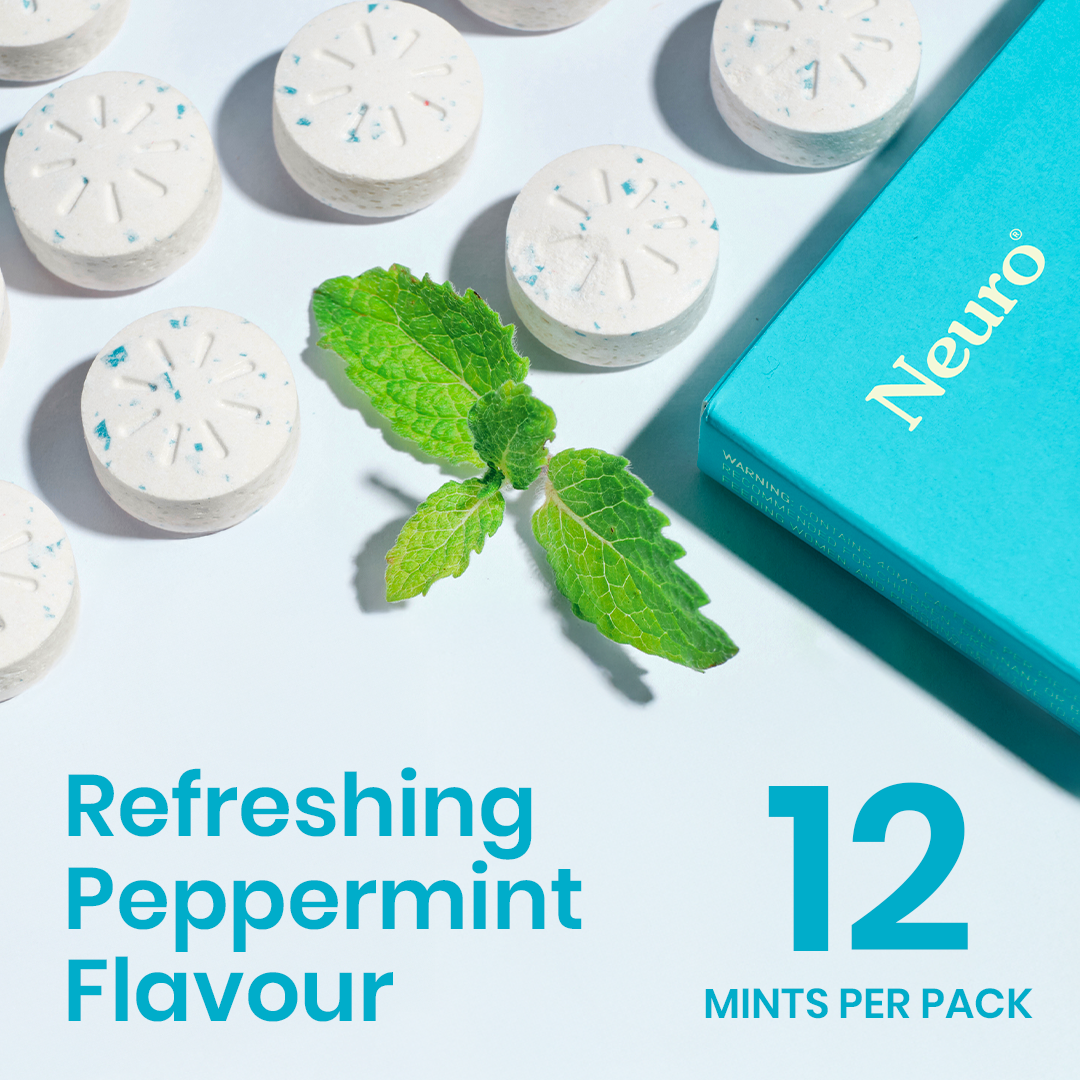 Neuro Energy & Focus Caffeine Mints - Peppermint