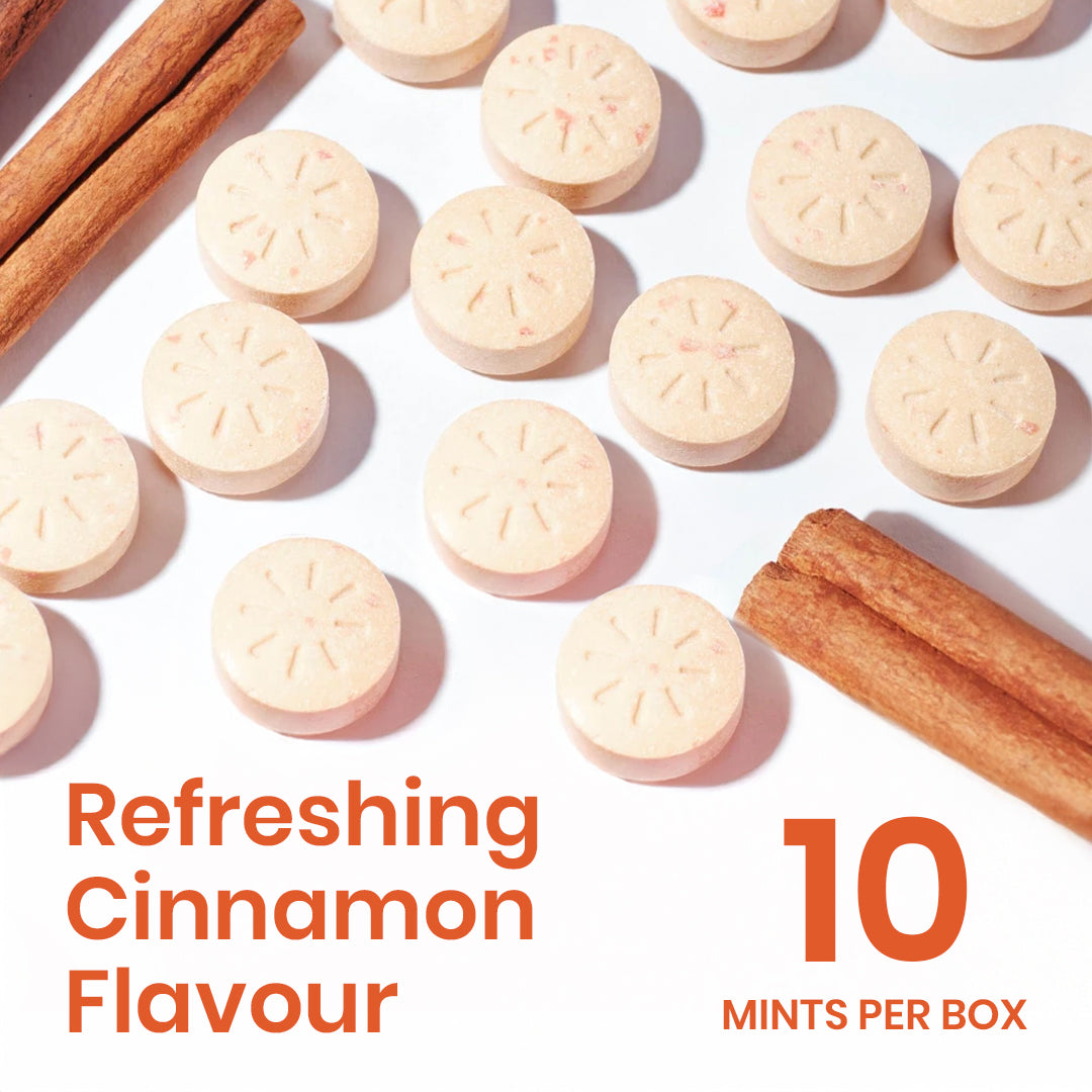 Neuro Energy Caffeine Mints - Cinnamon (10 Mints: 5 x 2 mint sachets)