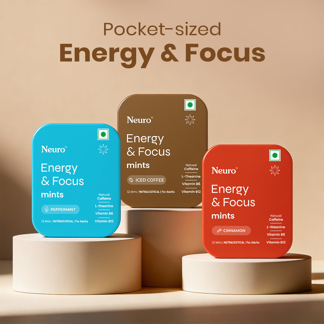 Neuro Energy & Focus Caffeine Mints- Iced Coffee