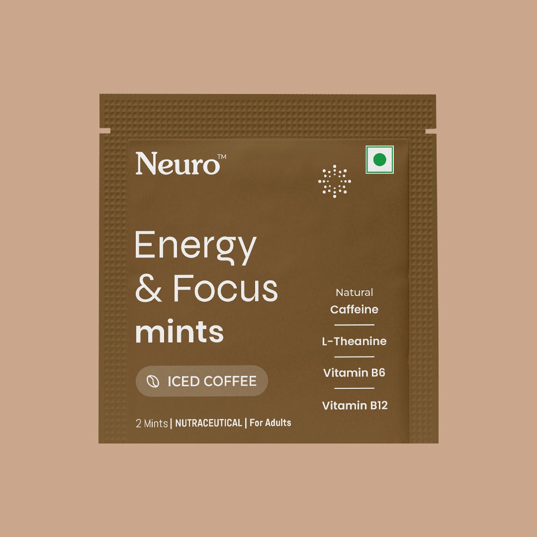 🎁 Energy Caffeine Mints Sample - Iced Coffee (2 Mints)