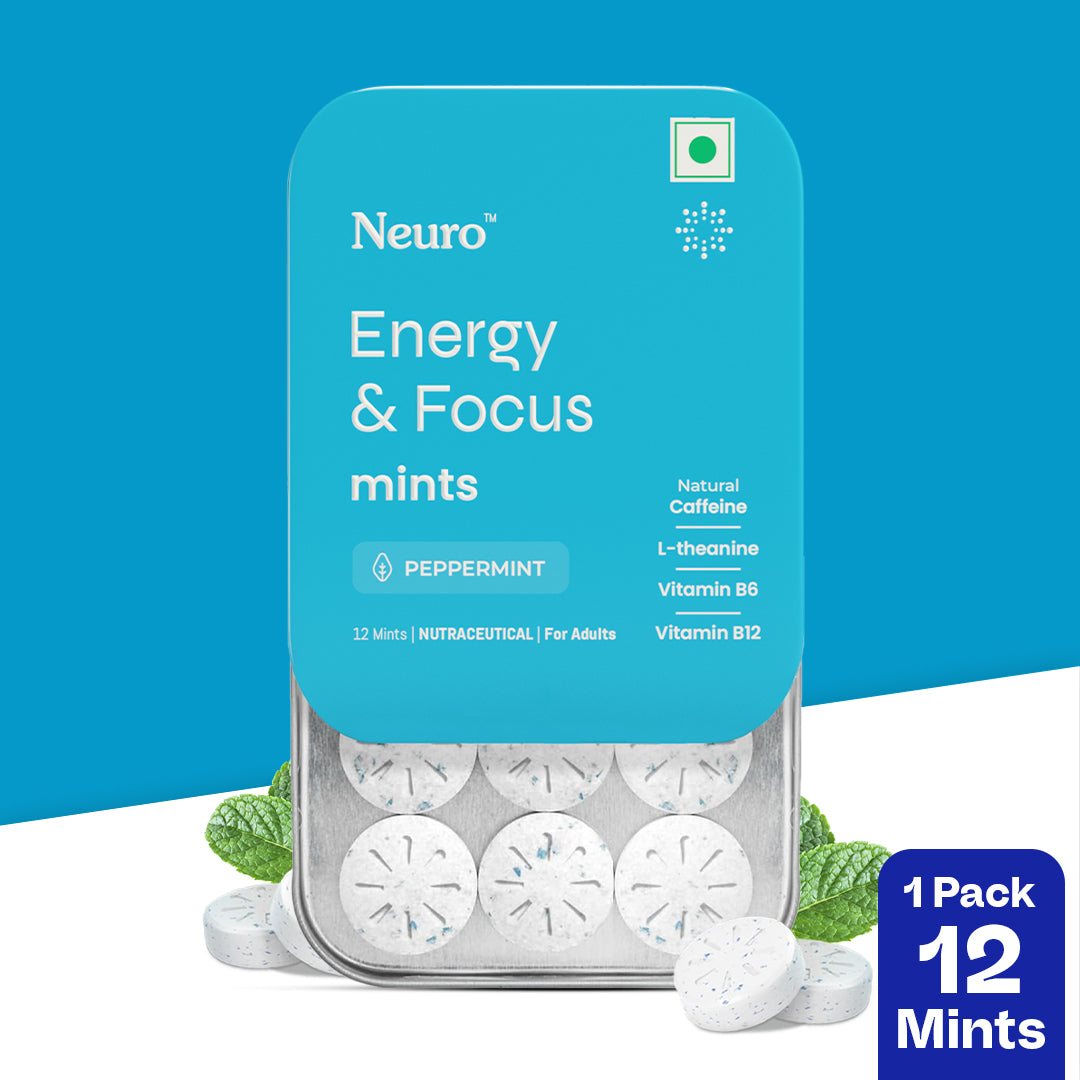 Neuro Energy & Focus Caffeine Mints - Peppermint