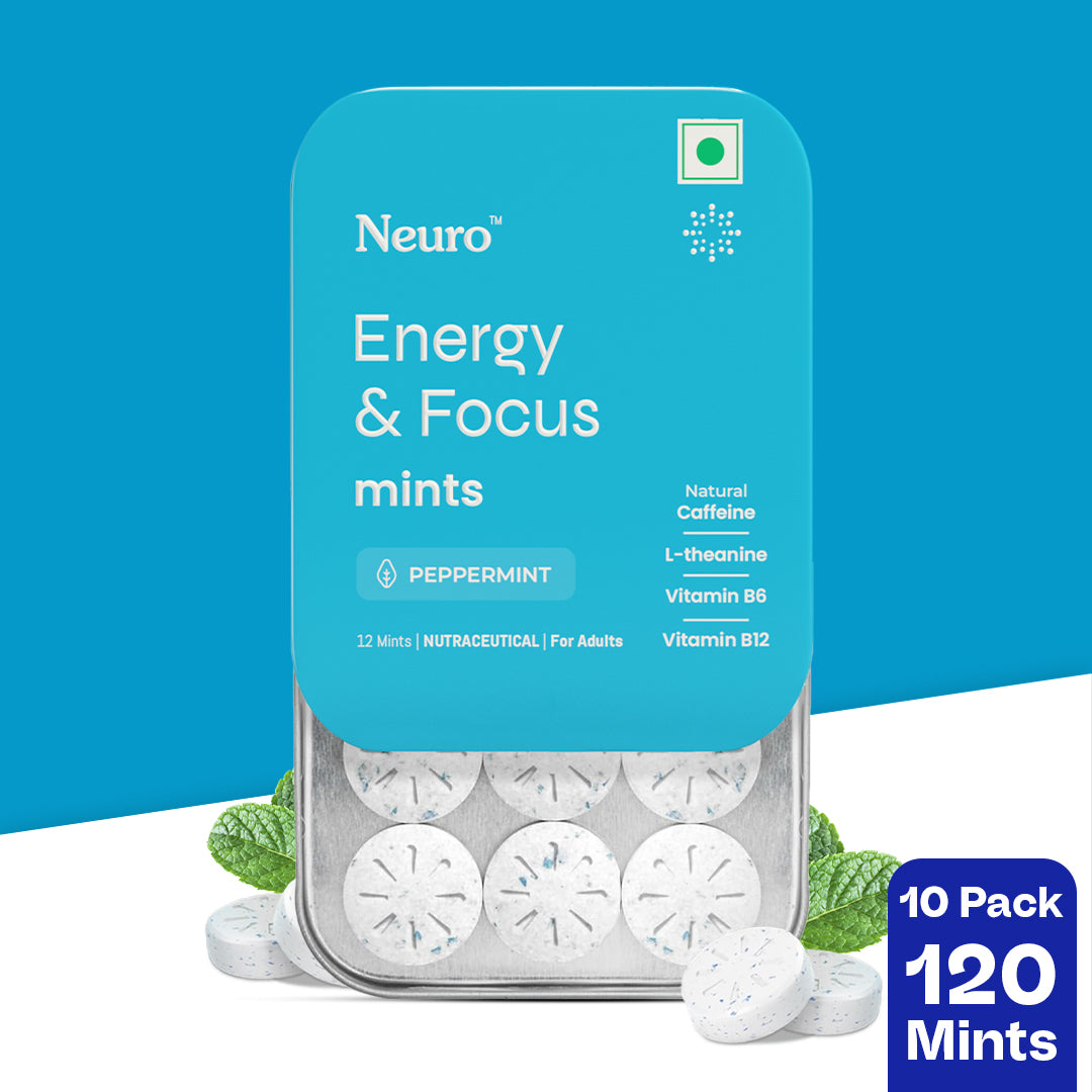 Neuro Energy & Focus Caffeine Mints - Peppermint