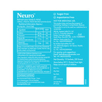 NeuroGum Energy Caffeine Gums - Peppermint (30 Pieces: 15 X 2 gum sachets)
