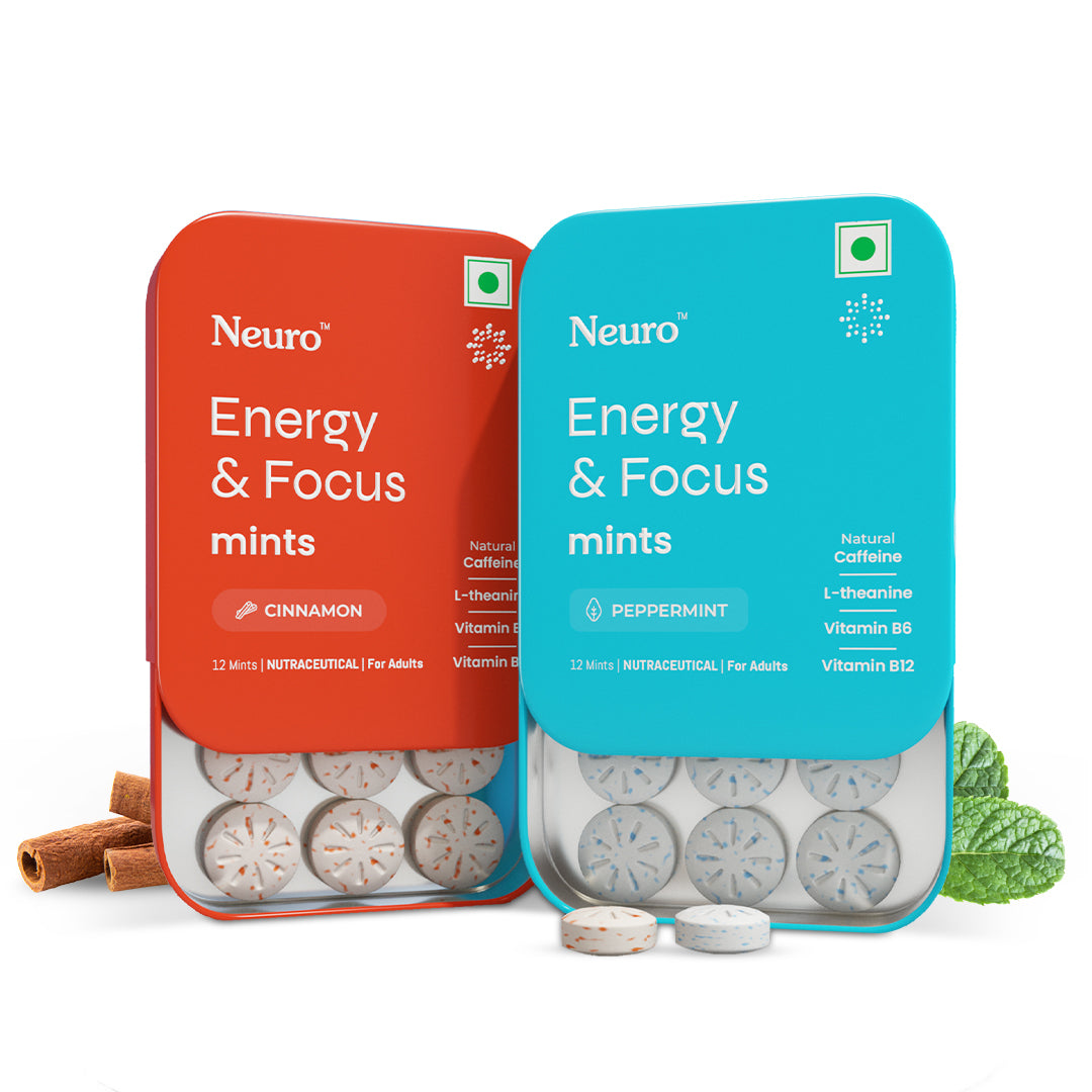 Neuro Energy Mints (Pack of 1) - Cinnamon & Peppermint