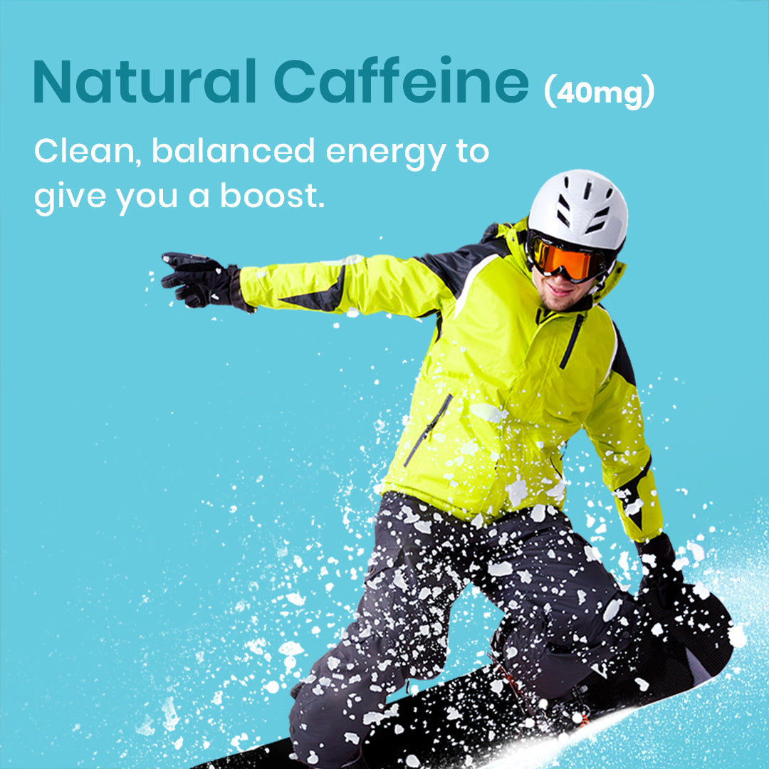 NeuroGum Energy Caffeine Gums - Peppermint (30 Pieces: 15 X 2 gum sachets)